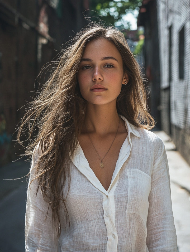 chemise lin femme chic